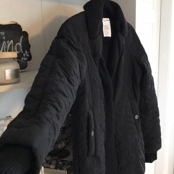 HUSSEIN CHALAYAN Twist Collar Quilted Coat - Picture 6 of 12